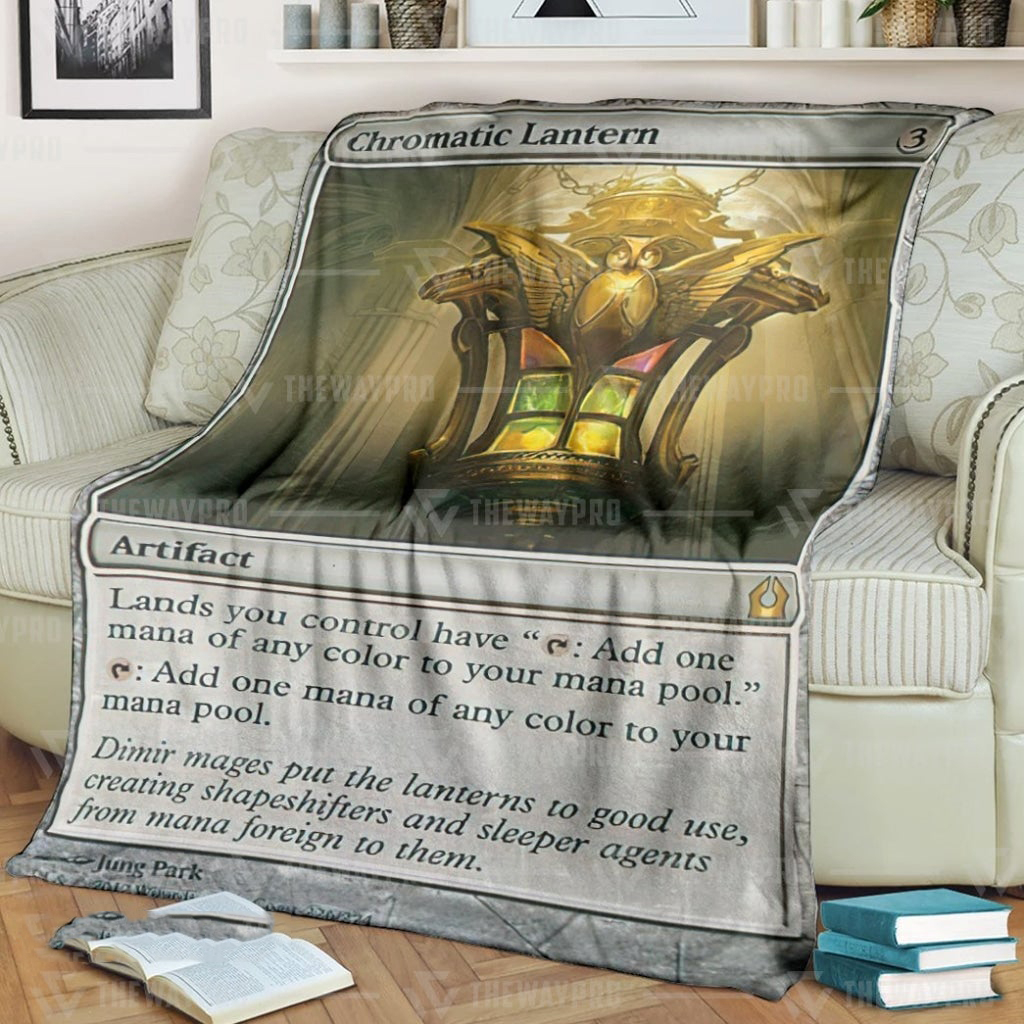 Game Mtg Chromatic Lantern Custom Soft Blanket Game Mtg Chromatic Lantern Custom Soft Blanket