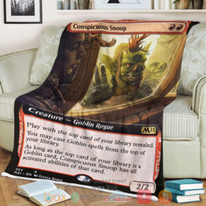 Game Mtg Conspicuous Snoop Fleece Blanket