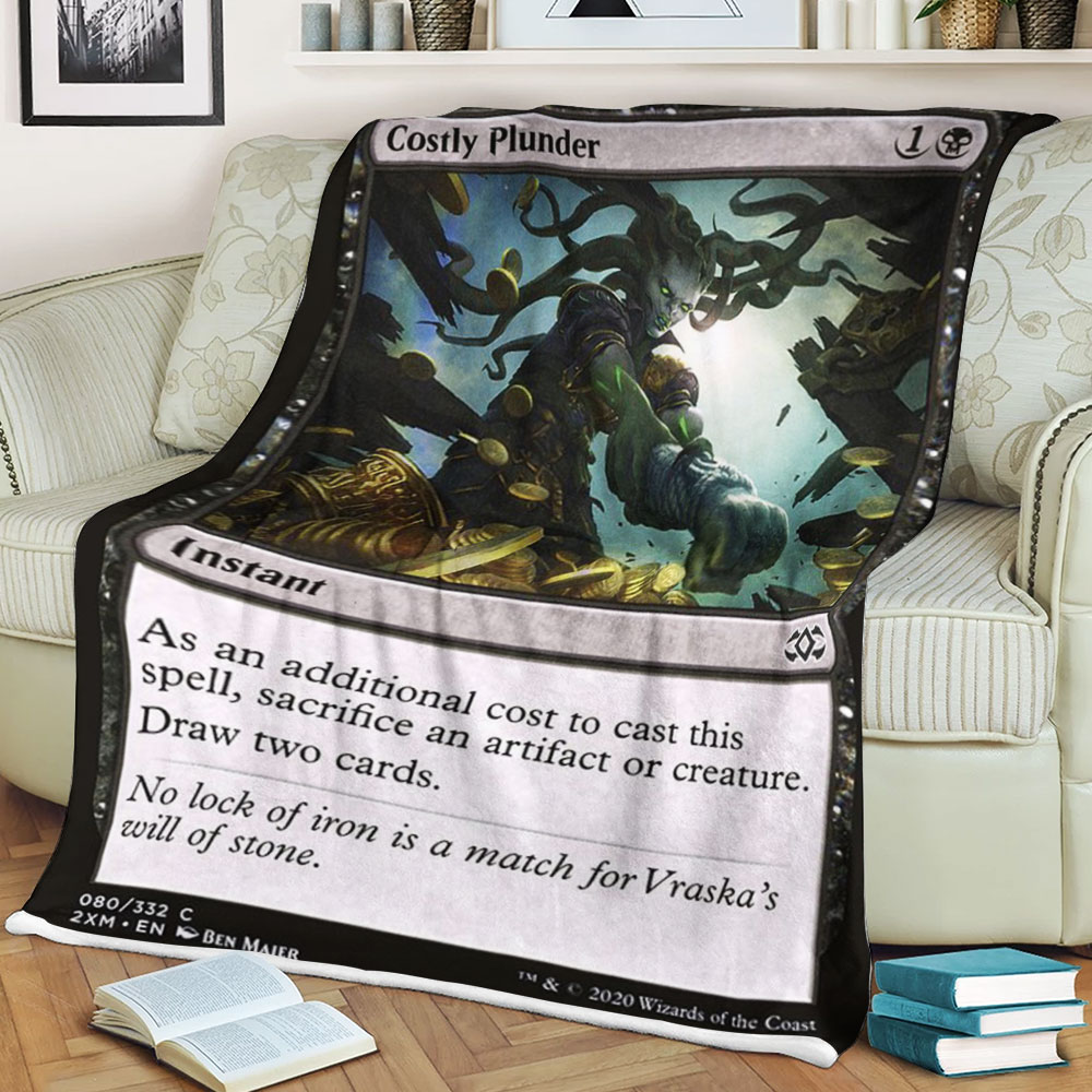Game Mtg Costly Plunder Blanket Game Mtg Costly Plunder Blanket
