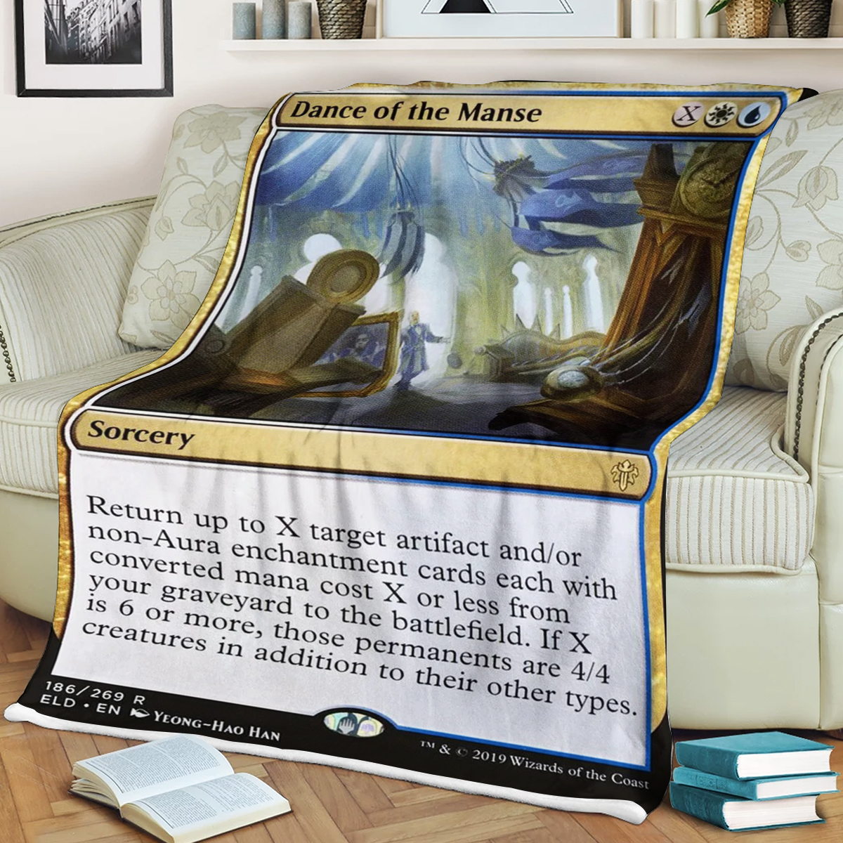 Game Mtg Dance Of The Manse Blanket Game Mtg Dance Of The Manse Blanket