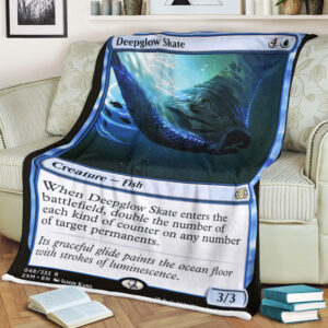 Game Mtg Deepglow Skate Blanket