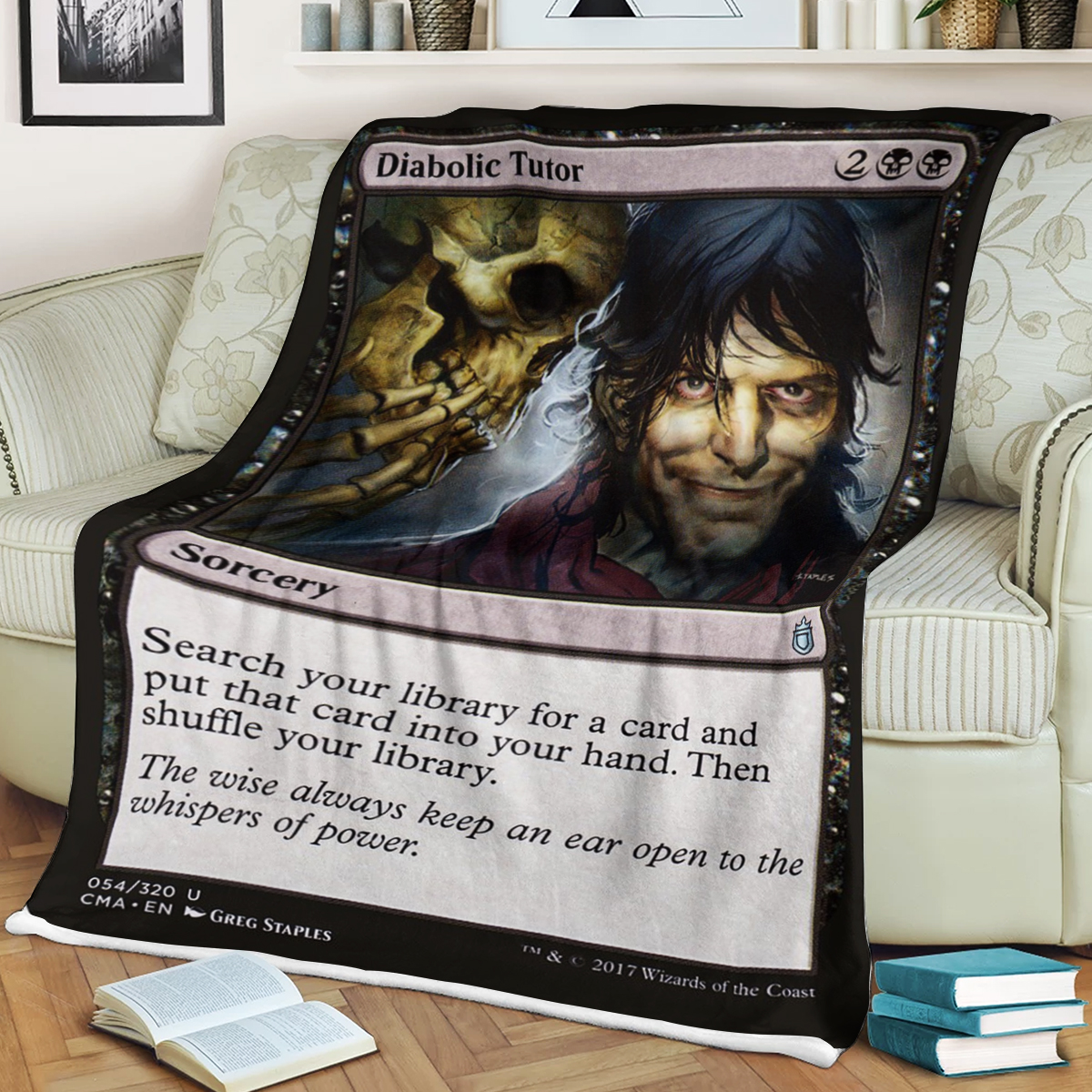 Game Mtg Diabolic Tutor Blanket Game Mtg Diabolic Tutor Blanket