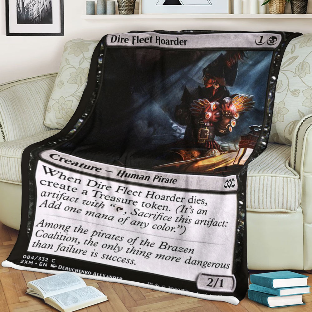 Game Mtg Dire Fleet Hoarder Blanket Game Mtg Dire Fleet Hoarder Blanket