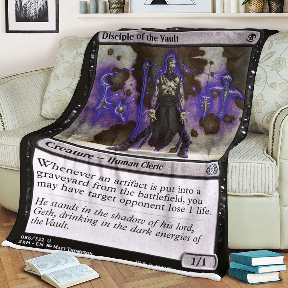 Game Mtg Disciple Of The Vault Blanket Game Mtg Disciple Of The Vault Blanket