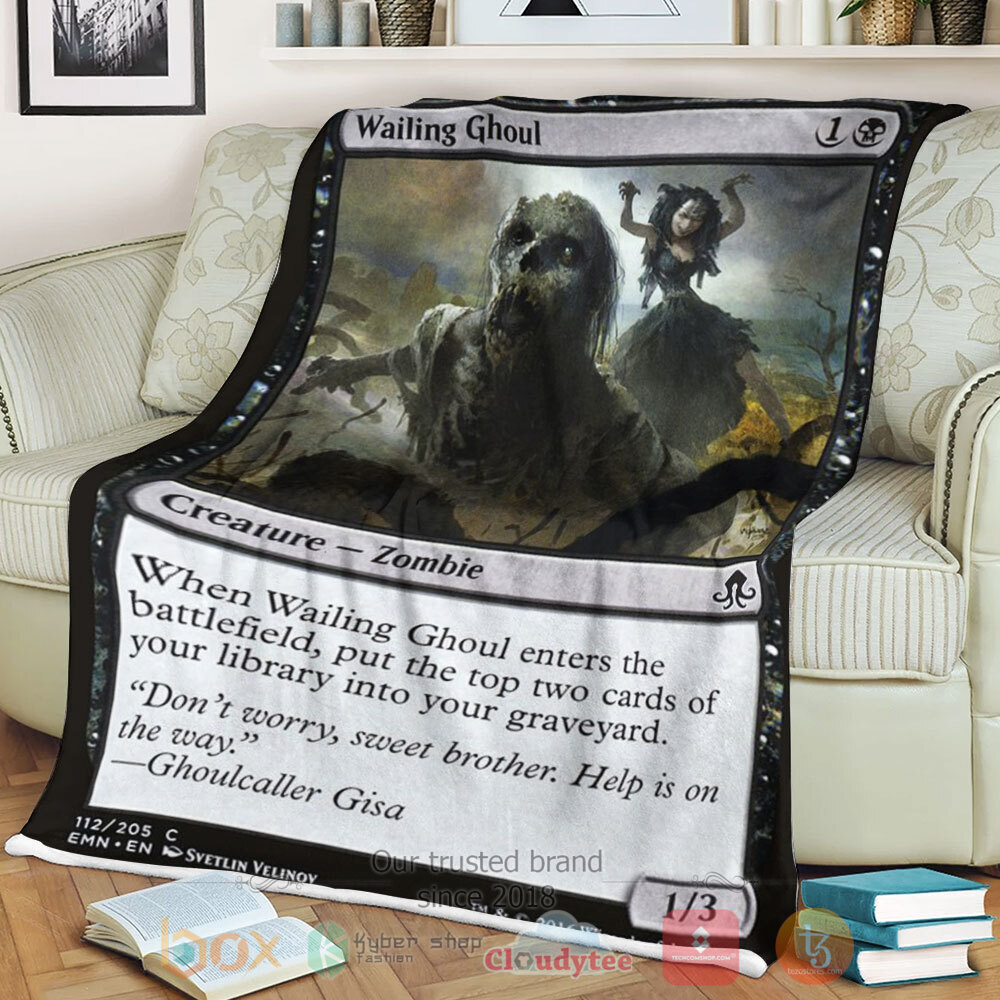 Game Mtg Emn 112 Wailing Ghoul Sherpa Blanket Game Mtg Emn 112 Wailing Ghoul Sherpa Blanket