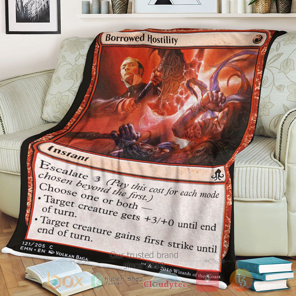 Game Mtg Emn 121 Borrowed Hostility Sherpa Blanket Game Mtg Emn 121 Borrowed Hostility Sherpa Blanket