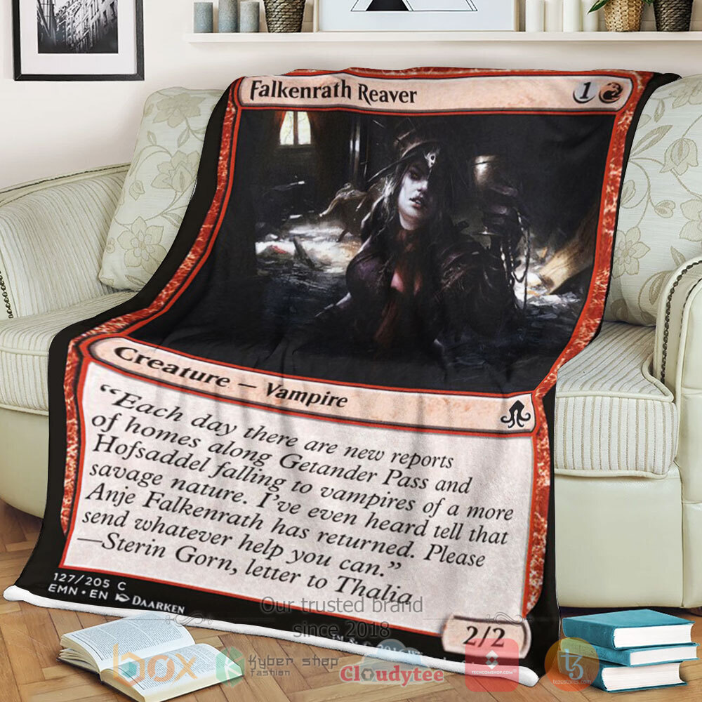 Game Mtg Emn 127 Falkenrath Reaver Sherpa Blanket Game Mtg Emn 127 Falkenrath Reaver Sherpa Blanket