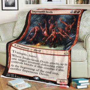 Game Mtg Emn 132 Impetuous Devils Sherpa Blanket