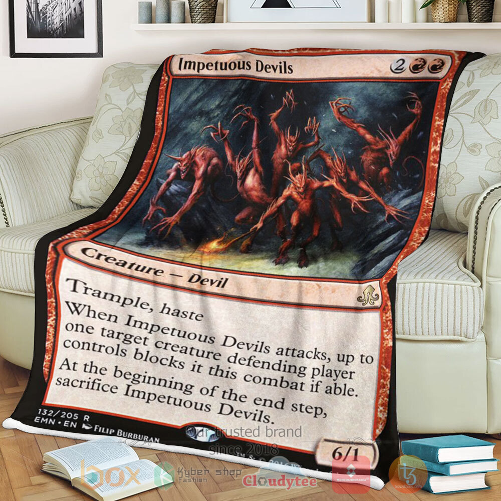 Game Mtg Emn 132 Impetuous Devils Sherpa Blanket Game Mtg Emn 132 Impetuous Devils Sherpa Blanket