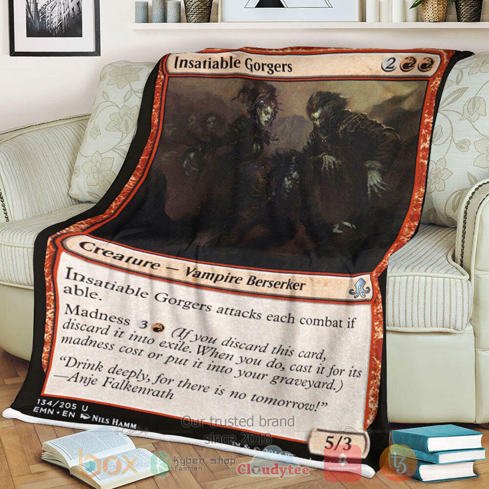 Game Mtg Emn 134 Insatiable Gorgers Sherpa Blanket Game Mtg Emn 134 Insatiable Gorgers Sherpa Blanket