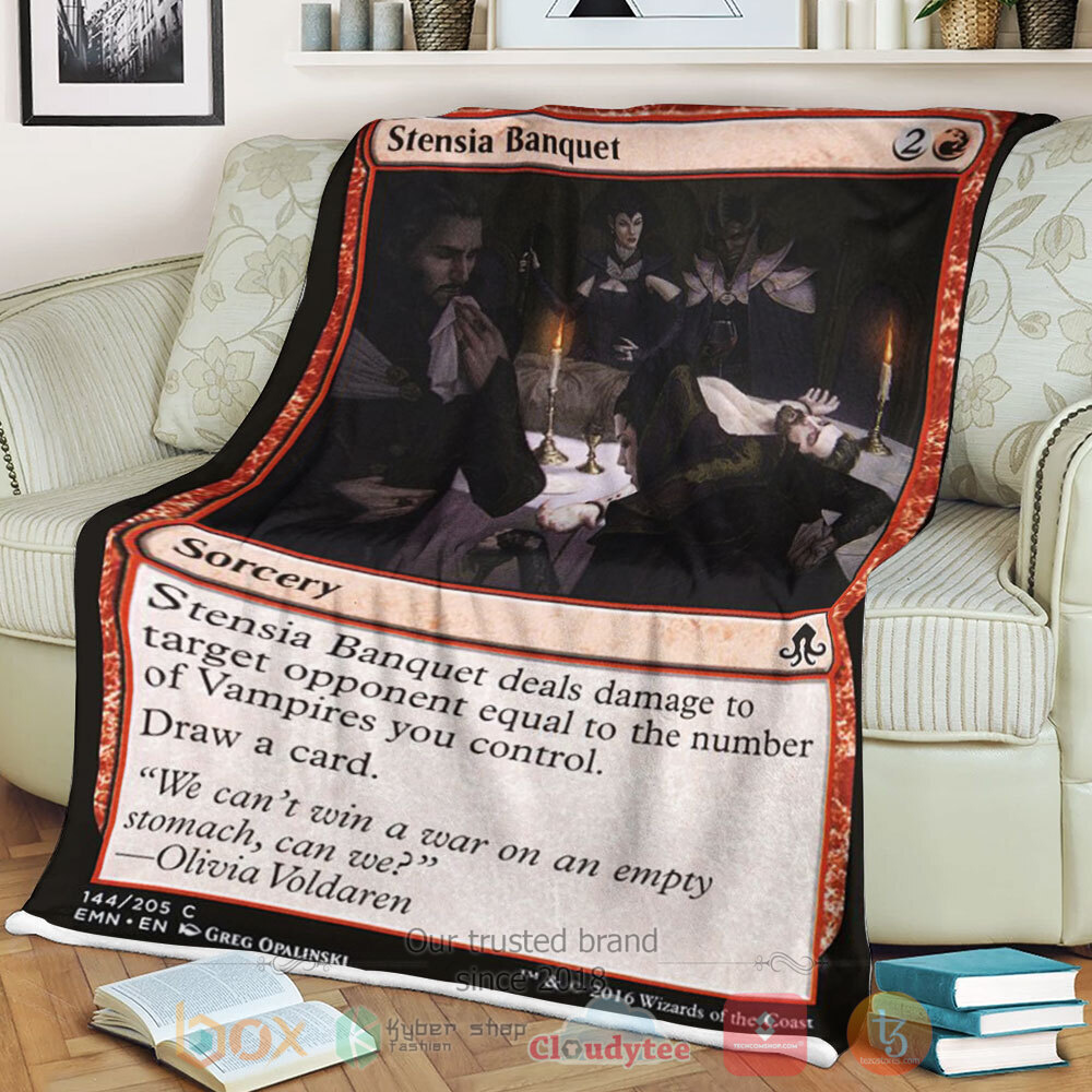 Game Mtg Emn 144 Stensia Banquet Sherpa Blanket Game Mtg Emn 144 Stensia Banquet Sherpa Blanket