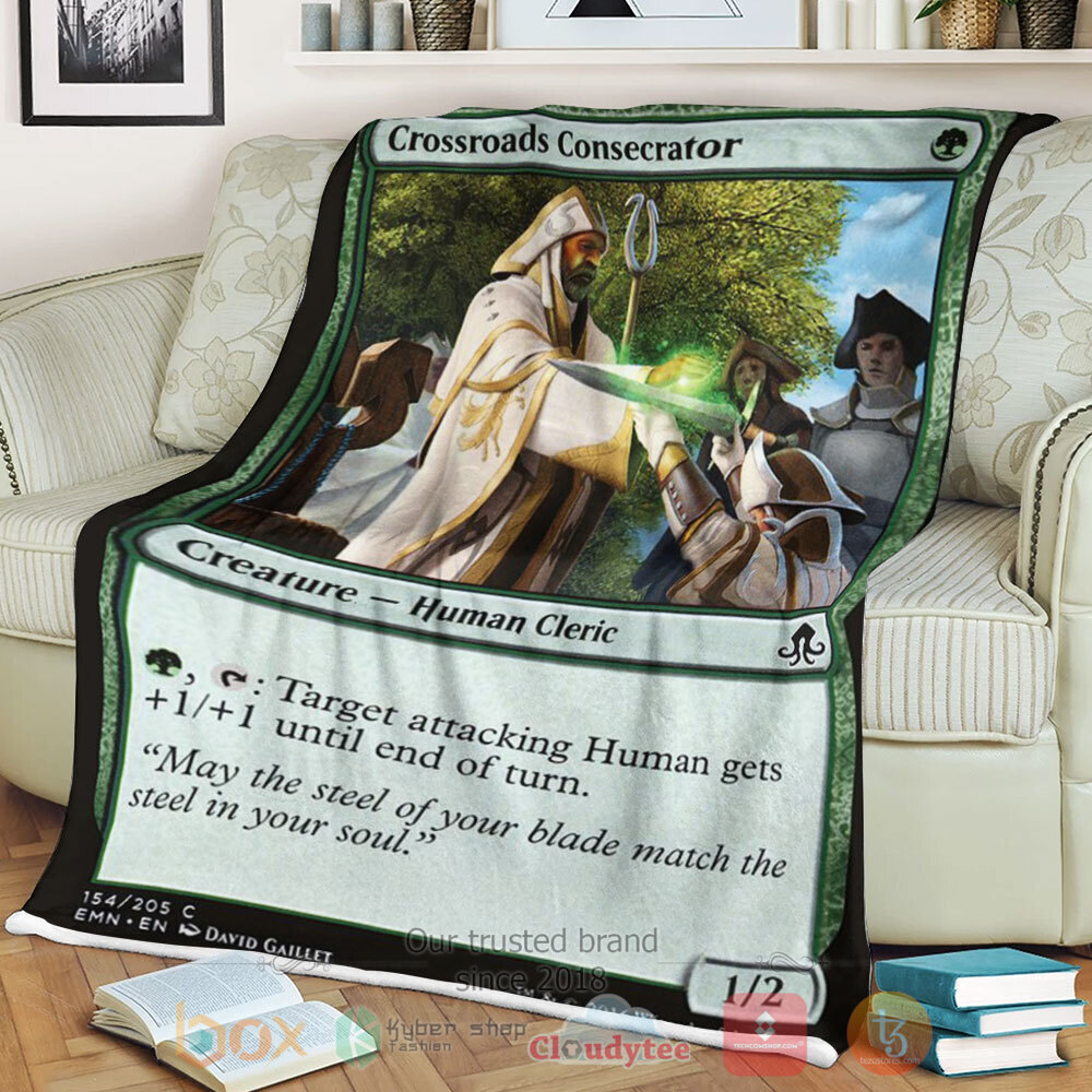 Game Mtg Emn 154 Crossroads Consecrator Sherpa Blanket Game Mtg Emn 154 Crossroads Consecrator Sherpa Blanket