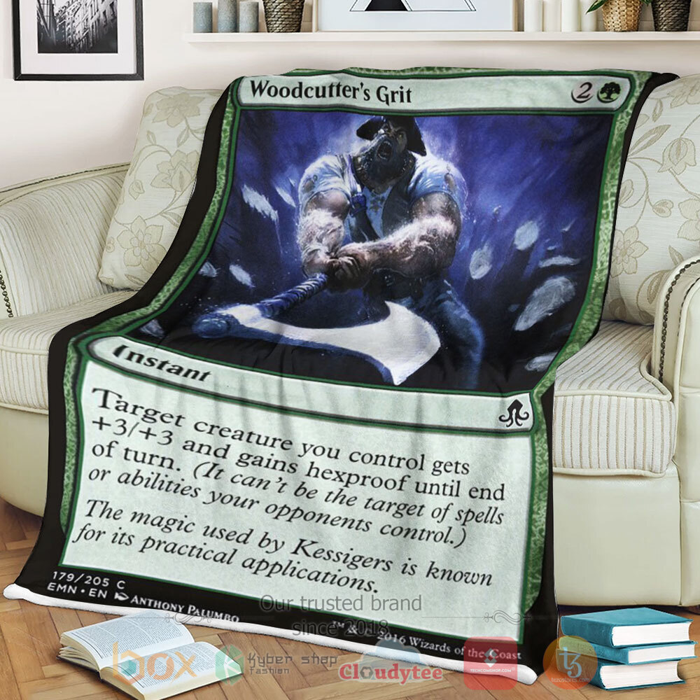 Game Mtg Emn 179 Woodcutter S Grit Sherpa Blanket Game Mtg Emn 179 Woodcutter S Grit Sherpa Blanket
