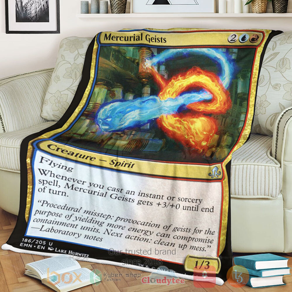 Game Mtg Emn 186 Mercurial Geists Sherpa Blanket Game Mtg Emn 186 Mercurial Geists Sherpa Blanket