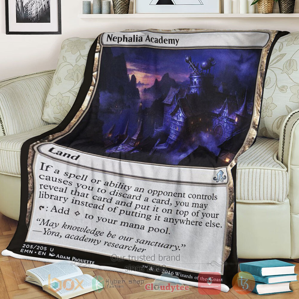 Game Mtg Emn 205 Nephalia Academy Sherpa Blanket Game Mtg Emn 205 Nephalia Academy Sherpa Blanket