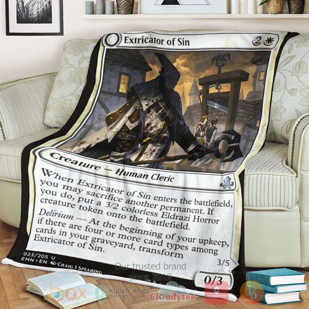 Game Mtg Emn 23 Extricator Of Sin Sherpa Blanket Game Mtg Emn 23 Extricator Of Sin Sherpa Blanket