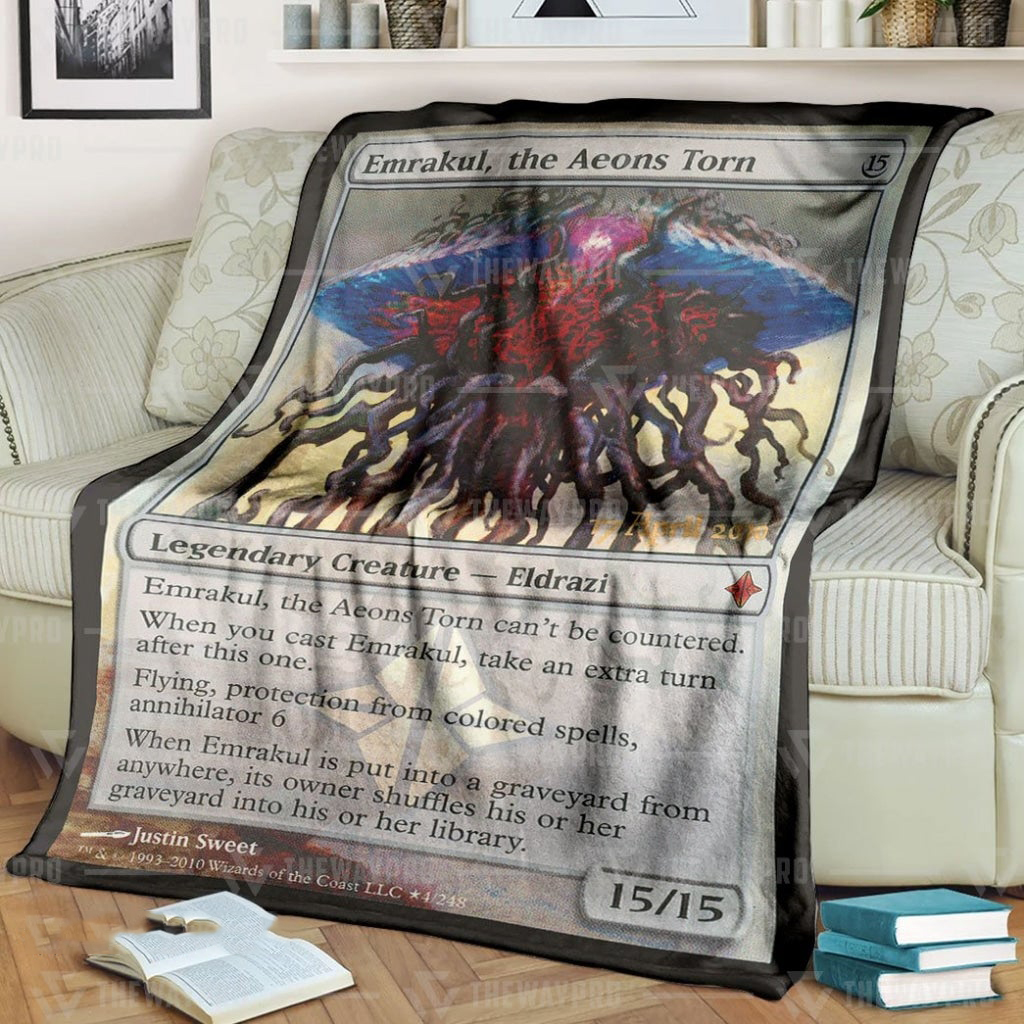 Game Mtg Emrakul The Aeons Torn Custom Soft Blanket Game Mtg Emrakul The Aeons Torn Custom Soft Blanket