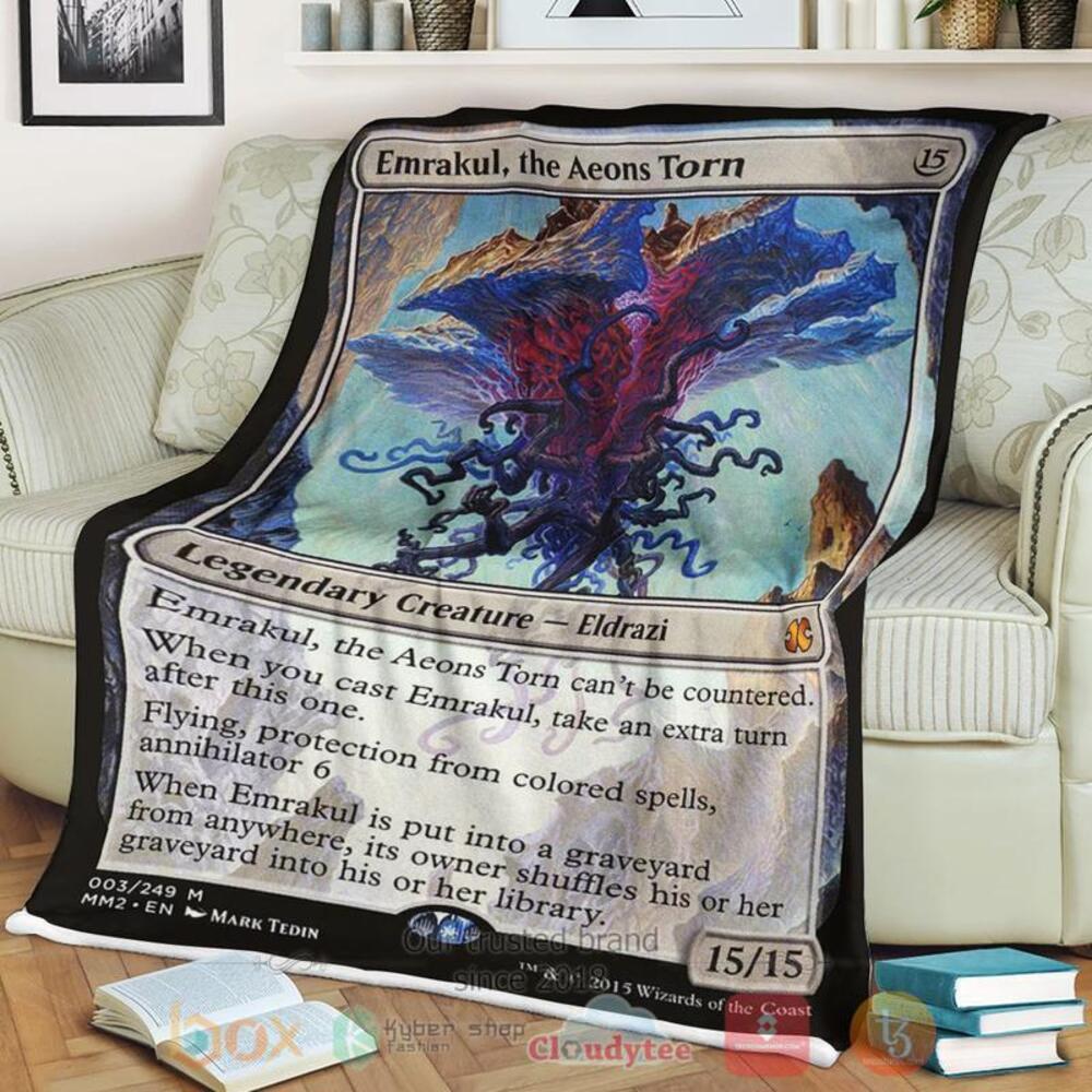 Game Mtg Emrakul The Aeons Torn Soft Sherpa Blanket Game Mtg Emrakul The Aeons Torn Soft Sherpa Blanket