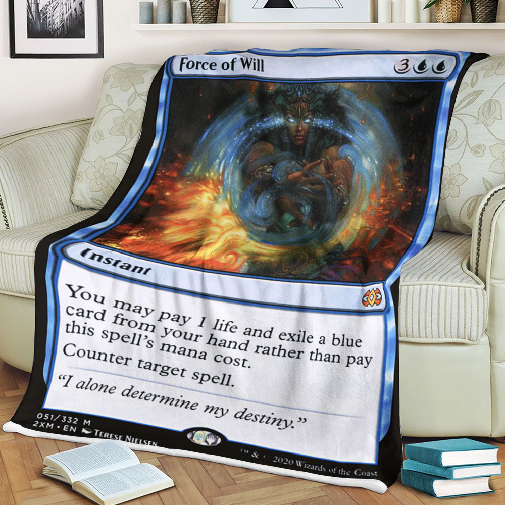Game Mtg Force Of Will Blanket 3 Game Mtg Force Of Will Blanket 3