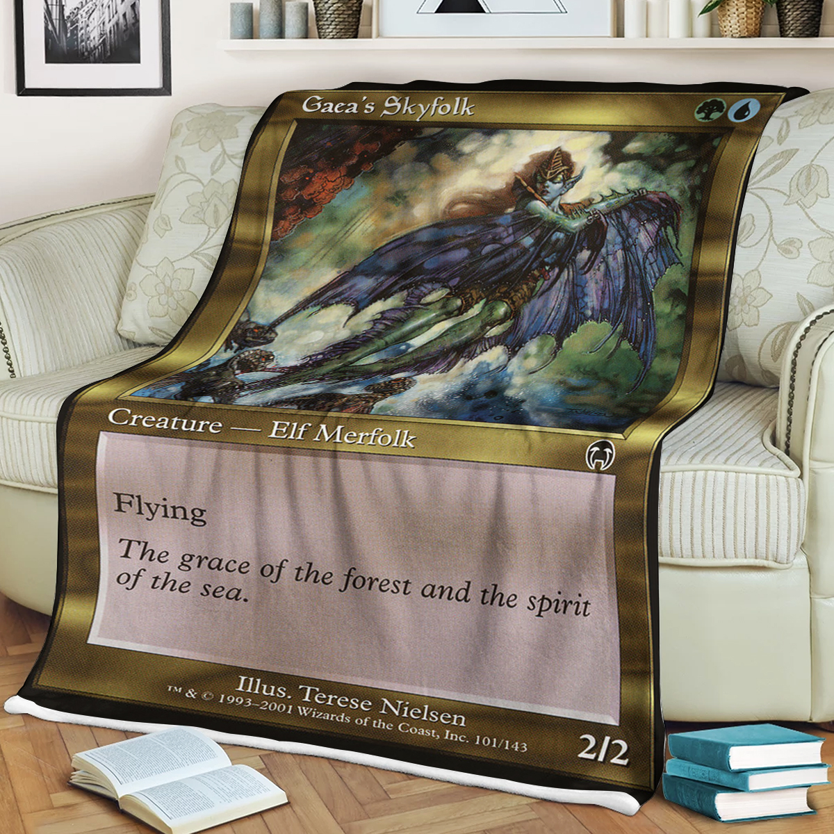 Game Mtg Gaeas Skyfolk Blanket Game Mtg Gaeas Skyfolk Blanket