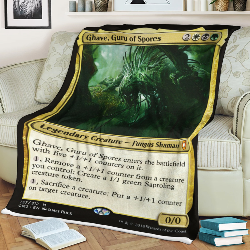 Game Mtg Ghave Guru Of Spores Blanket Game Mtg Ghave Guru Of Spores Blanket