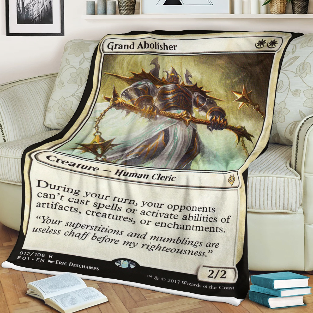 Game Mtg Grand Abolisher Soft Blanket Game Mtg Grand Abolisher Soft Blanket