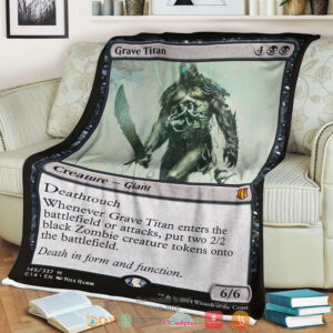 Game Mtg Grave Titan Blanket