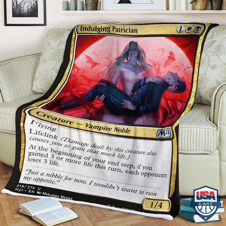 Game Mtg Indulging Patrician Quilt Blanket Game Mtg Indulging Patrician Quilt Blanket
