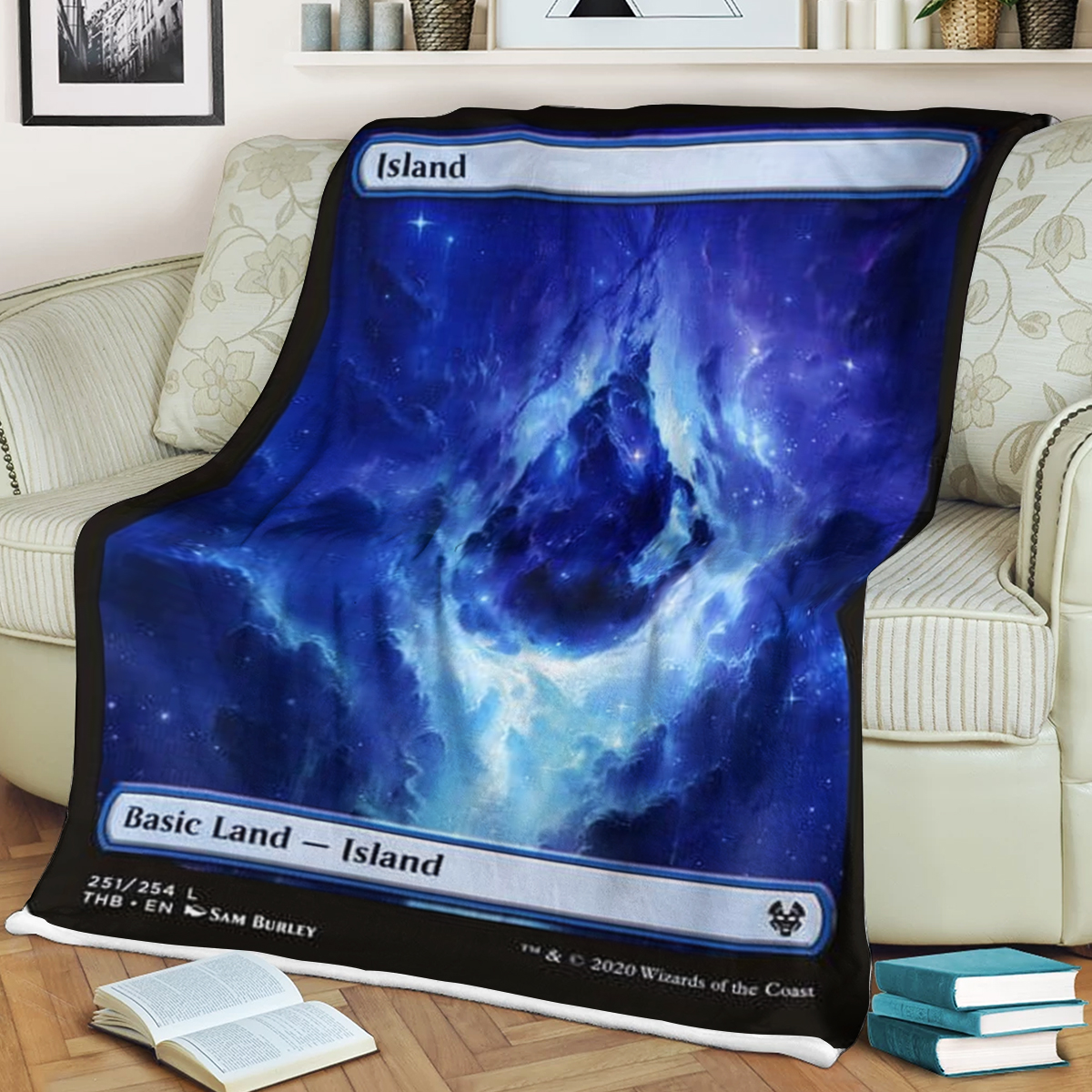 Game Mtg Island Basic Land Blanket Game Mtg Island Basic Land Blanket