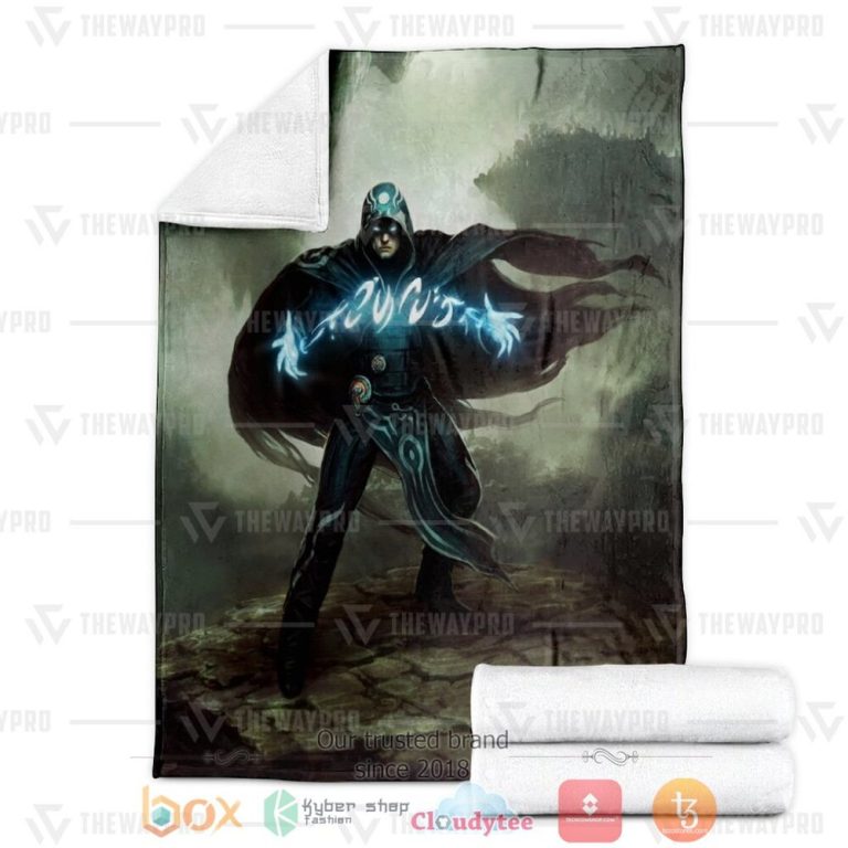 Game-Mtg-Jace-The-Mind-Sculpter-Custom-Soft-Blanket-2