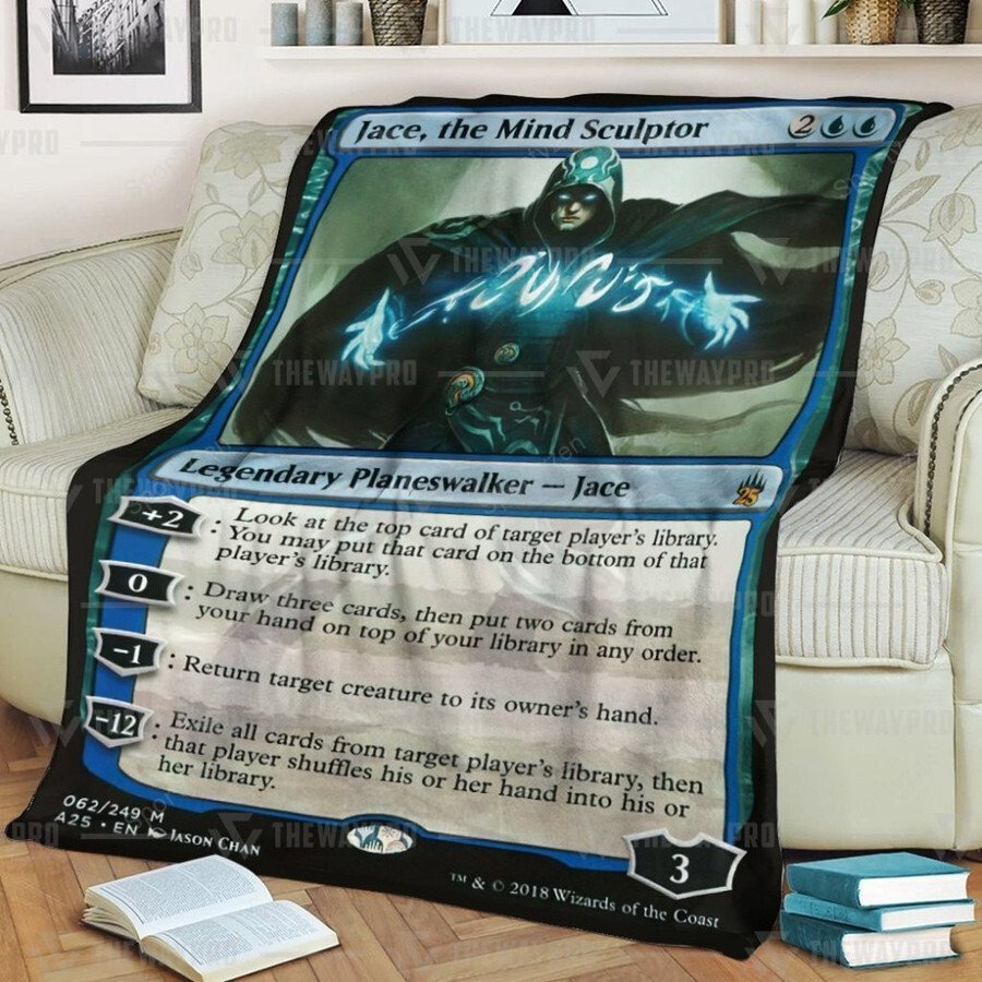 Game Mtg Jace The Mind Sculptor Blanket 3 Game Mtg Jace The Mind Sculptor Blanket 3