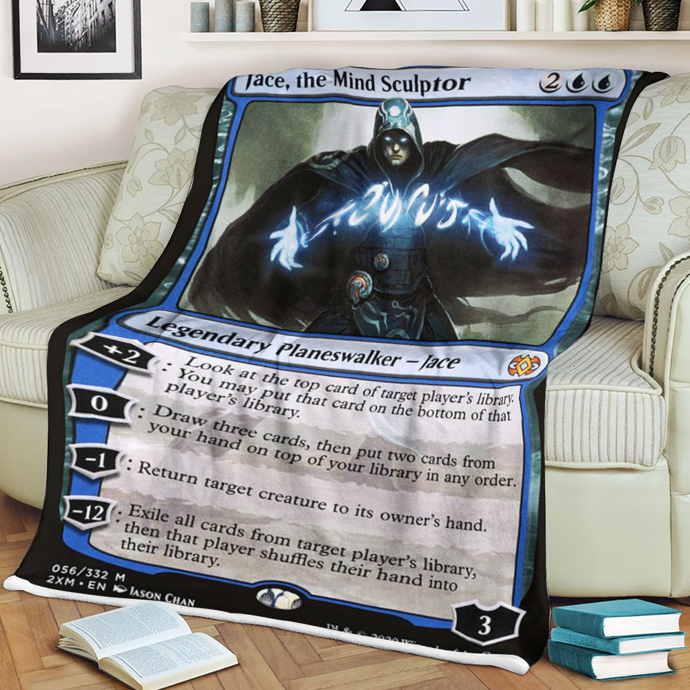 Game Mtg Jace The Mind Sculptor Blanket 2 Game Mtg Jace The Mind Sculptor Blanket 2