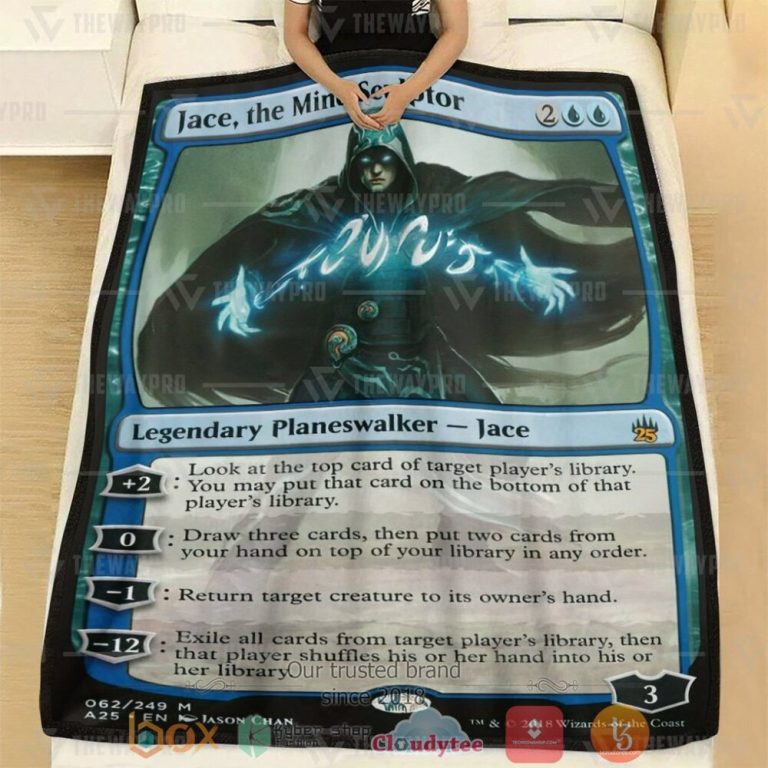 Game-Mtg-Jace-The-Mind-Sculptor-Custom-Soft-Blanket-1