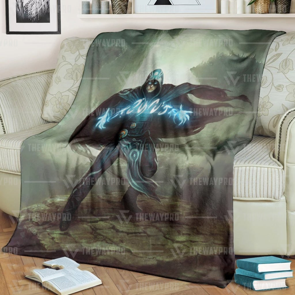 Game Mtg Jace The Mind Sculptor Custom Soft Blanket 2 Game Mtg Jace The Mind Sculptor Custom Soft Blanket 2