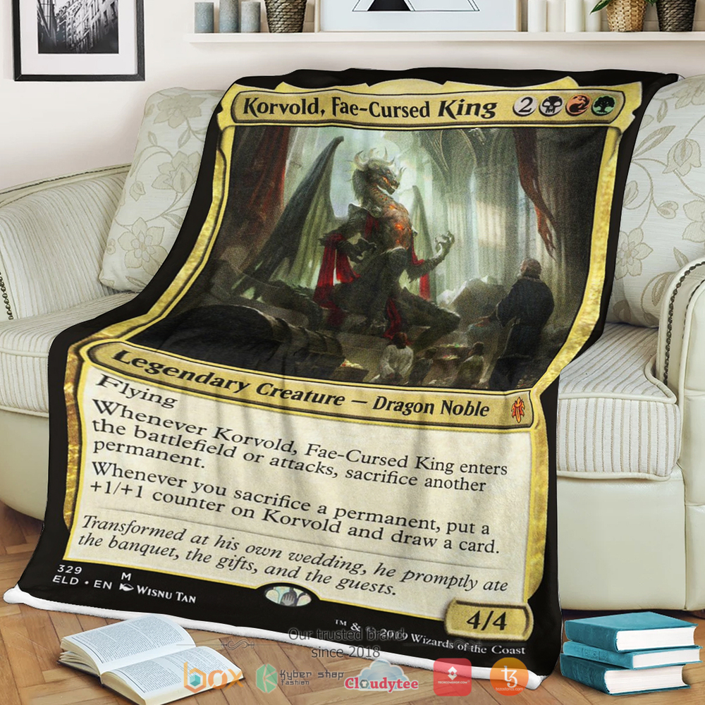Game Mtg Korvold Faecursed King Blanket Game Mtg Korvold Faecursed King Blanket