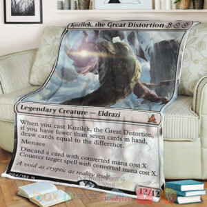 Game Mtg Kozilek The Great Distortion Sherpa Blanket