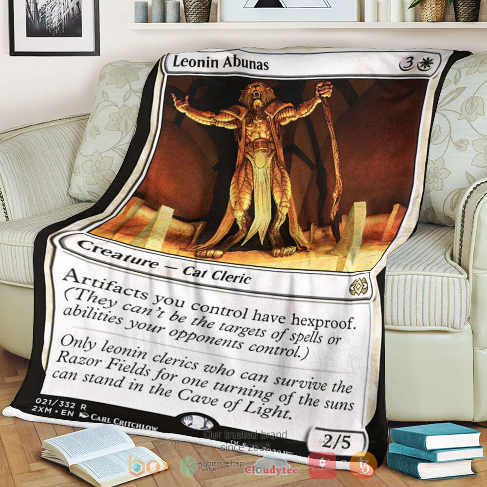 Game Mtg Leonin Abunas Sherpa Blanket Game Mtg Leonin Abunas Sherpa Blanket
