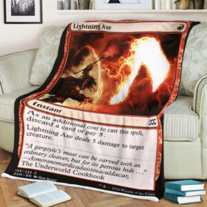 Game Mtg Lightning Axe Blanket