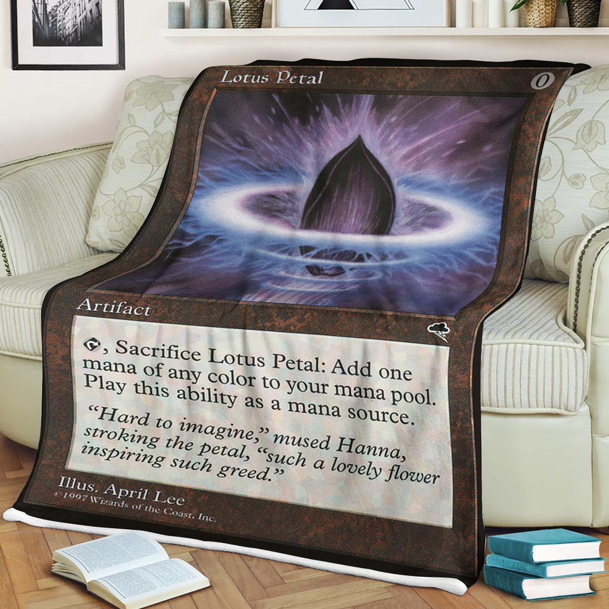 Game Mtg Lotus Petal Blanket Game Mtg Lotus Petal Blanket