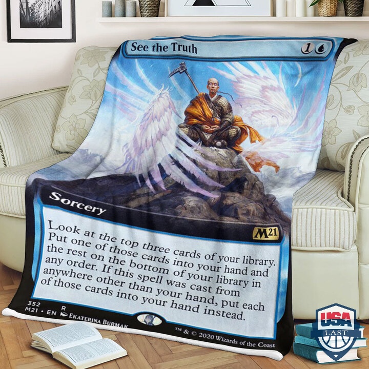 Game Mtg M21 352 See The Truth Quilt Blanket Game Mtg M21 352 See The Truth Quilt Blanket