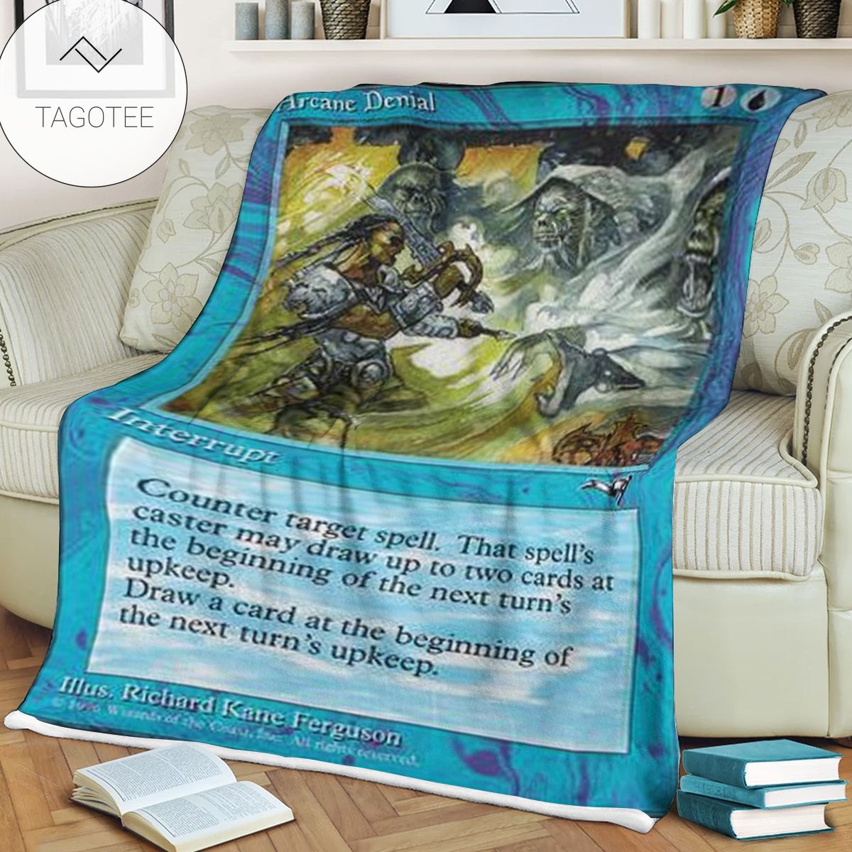 Game Mtg Magic The Gathering Arcane Denial Blanket Game Mtg Magic The Gathering Arcane Denial Blanket