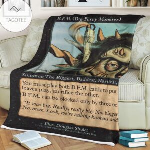 Game Mtg Magic The Gathering Bfm Big Furry Monster Blanket Part 1