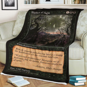 Game Mtg Magic The Gathering Blanket Of Night Blanket