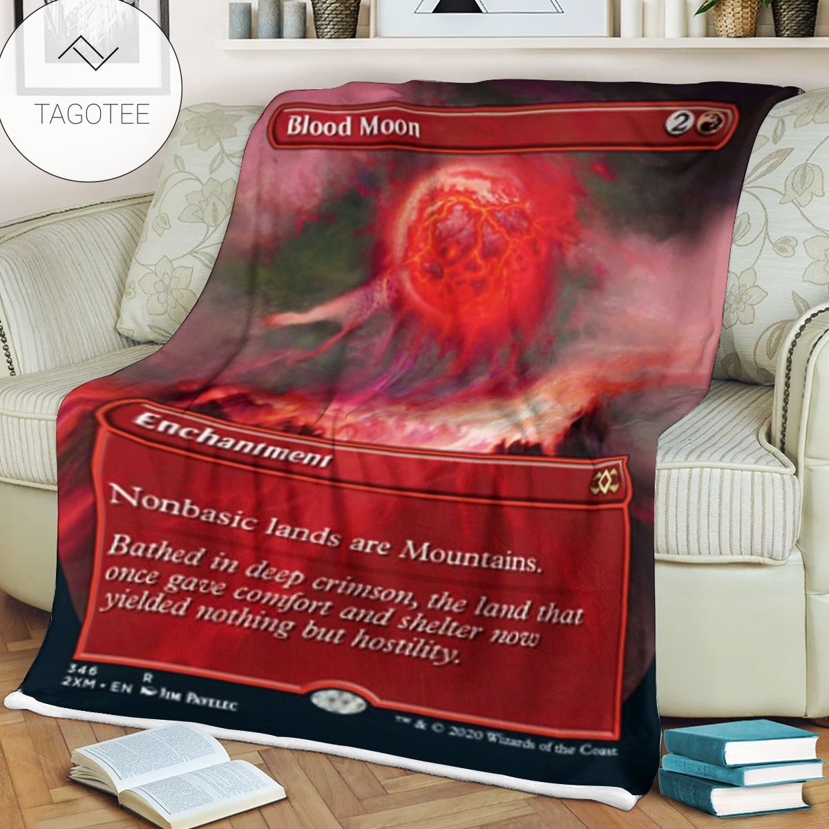 Game Mtg Magic The Gathering Blood Moon Blanket Tagotee Game Mtg Magic The Gathering Blood Moon Blanket Tagotee