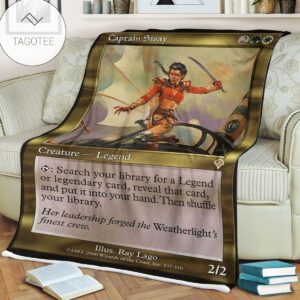 Game Mtg Magic The Gathering Captain Sissay Blanket