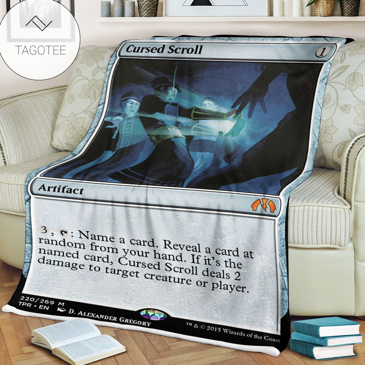Game Mtg Magic The Gathering Cursed Scroll Blanket Game Mtg Magic The Gathering Cursed Scroll Blanket