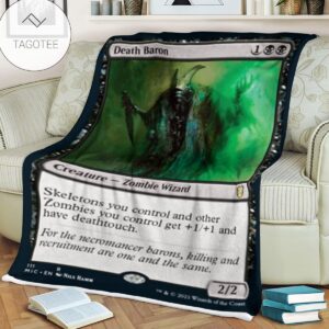 Game Mtg Magic The Gathering Death Baron Blanket