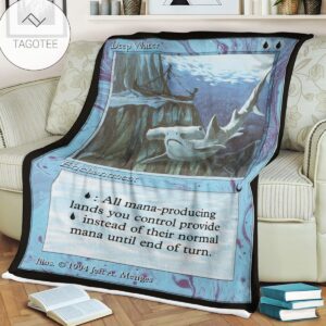 Game Mtg Magic The Gathering Deep Water Blanket Tagotee