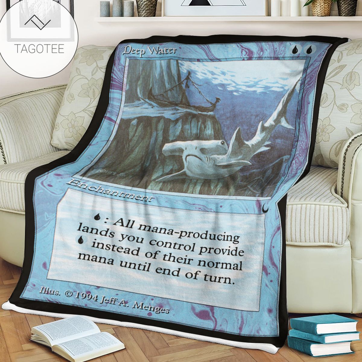 Game Mtg Magic The Gathering Deep Water Blanket Tagotee Game Mtg Magic The Gathering Deep Water Blanket Tagotee