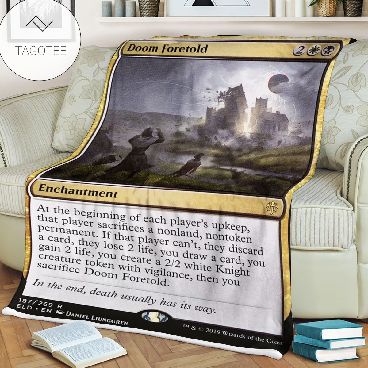 Game Mtg Magic The Gathering Doom Foretold Blanket Game Mtg Magic The Gathering Doom Foretold Blanket